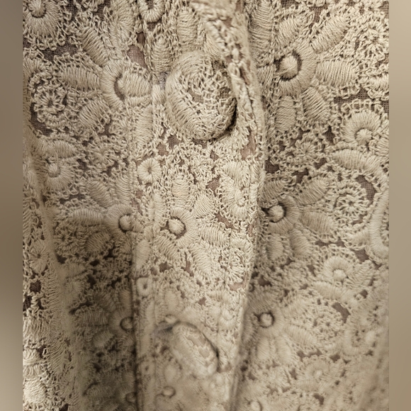 NWOT - Lace Embroidered Dialogue Blazer Jacket - Size XL - Picture 5 of 11